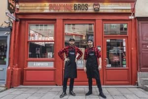 Restaurant à l'enseigne Poutinebros, nouveau concept en franchise