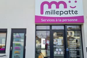 Agence de services à la personne à l'enseigne Millepatte à Benfeld, en Alsace