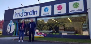 Magasin de piscines spas et arrosage à l'enseigne IrriJardin
