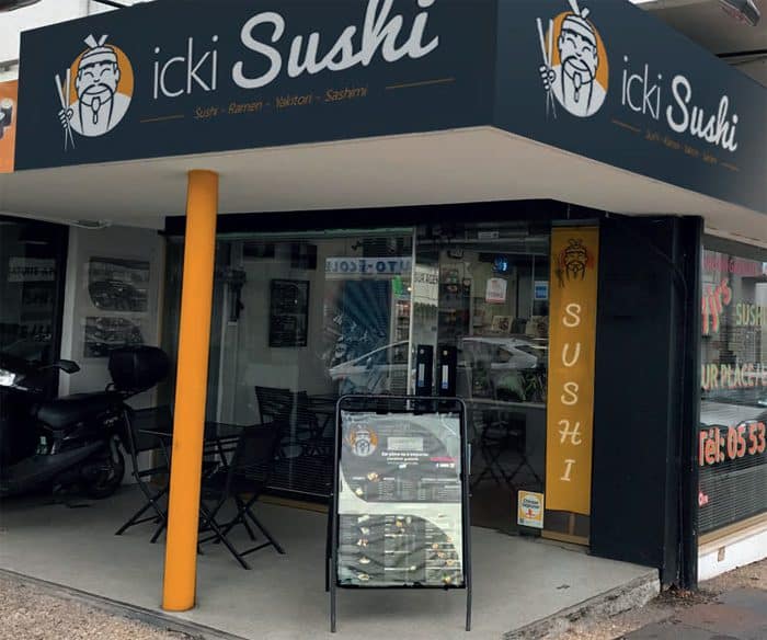 ICKI SUSHI – VUE EXTERIEURE