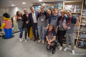 Cécile Mongarnin et son équipe