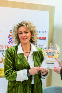 Angélique Gascoin, Présidente et Directrice générale de L'Onglerie