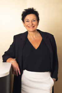 Cathy Collart Geiger, Directrice Générale de l’enseigne Nicolas (crédit photo : Karla Vinter Koch)