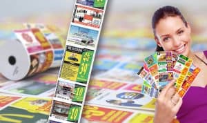 PUBLI TICKET – ROULEAUX