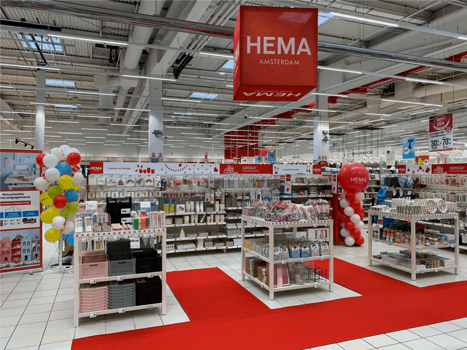 Bientôt 18 shops in shop Hema dans des supermarchés Casino