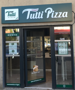 Restaurant franchisé à l'enseigne Tutti Pizza à Gimont dans le Gers