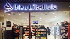 bleu libellule – vitrine