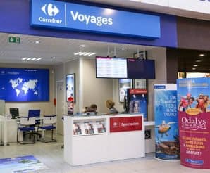 agence voyage carrefour begles