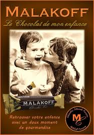 Barre chocolat au lait Malakoff 1855 - Malakoff & Cie