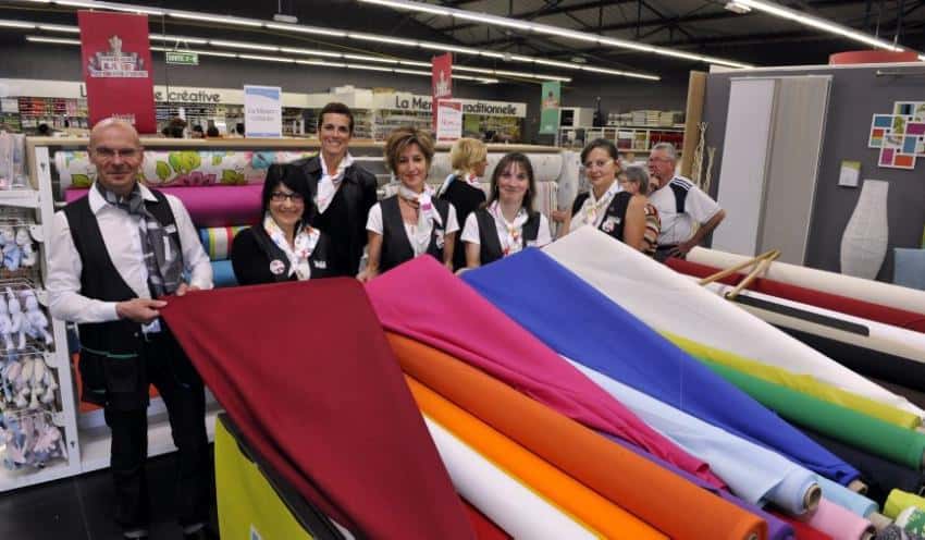 Mondial Tissus, Franchise mercerie et Magasin de vente de tissus