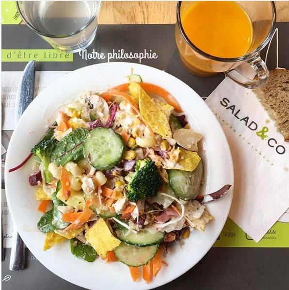 SALAD AND CO Franchise en restauration rapide sans conservation