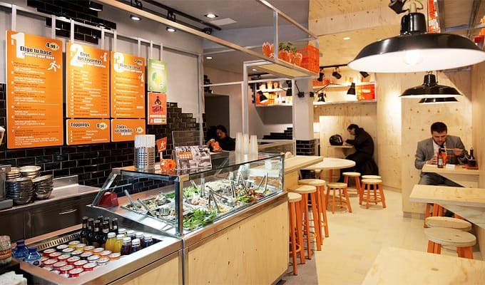 disposition restaurant Wok to Walk