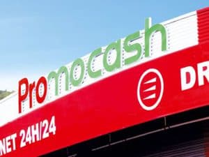Enseigne de magasin franchisé Promocash