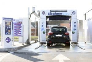 Portique de lavage automatique Eléphant Bleu